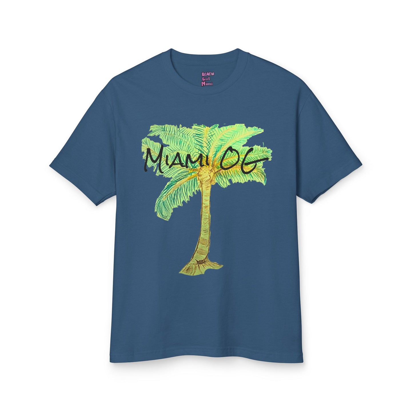Beach Girl Miami's - Miami OG Palm Tree Tee