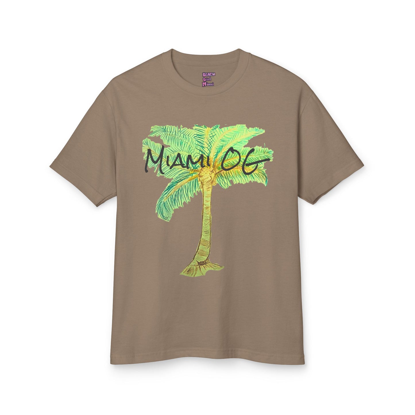 Beach Girl Miami's - Miami OG Palm Tree Tee