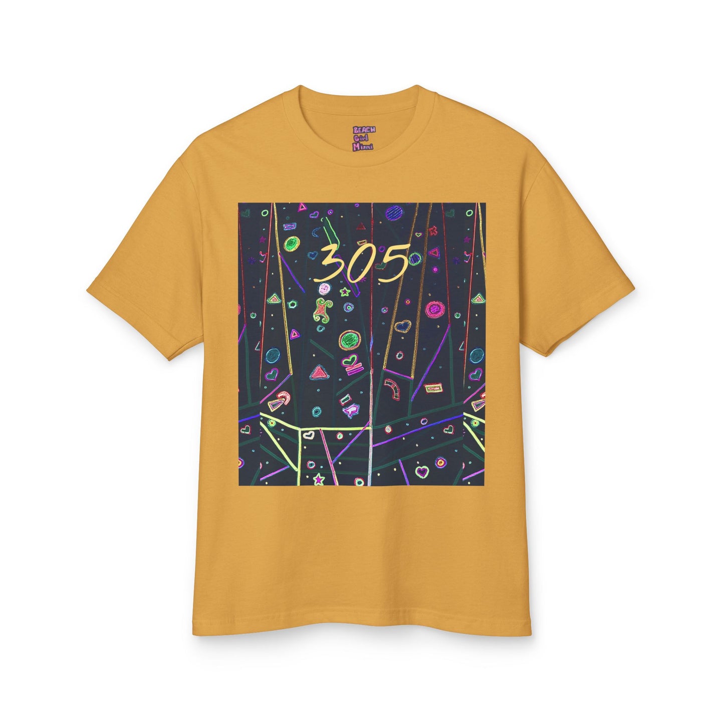 Beach Girl Miami's - 305 Neon Vibes Tee