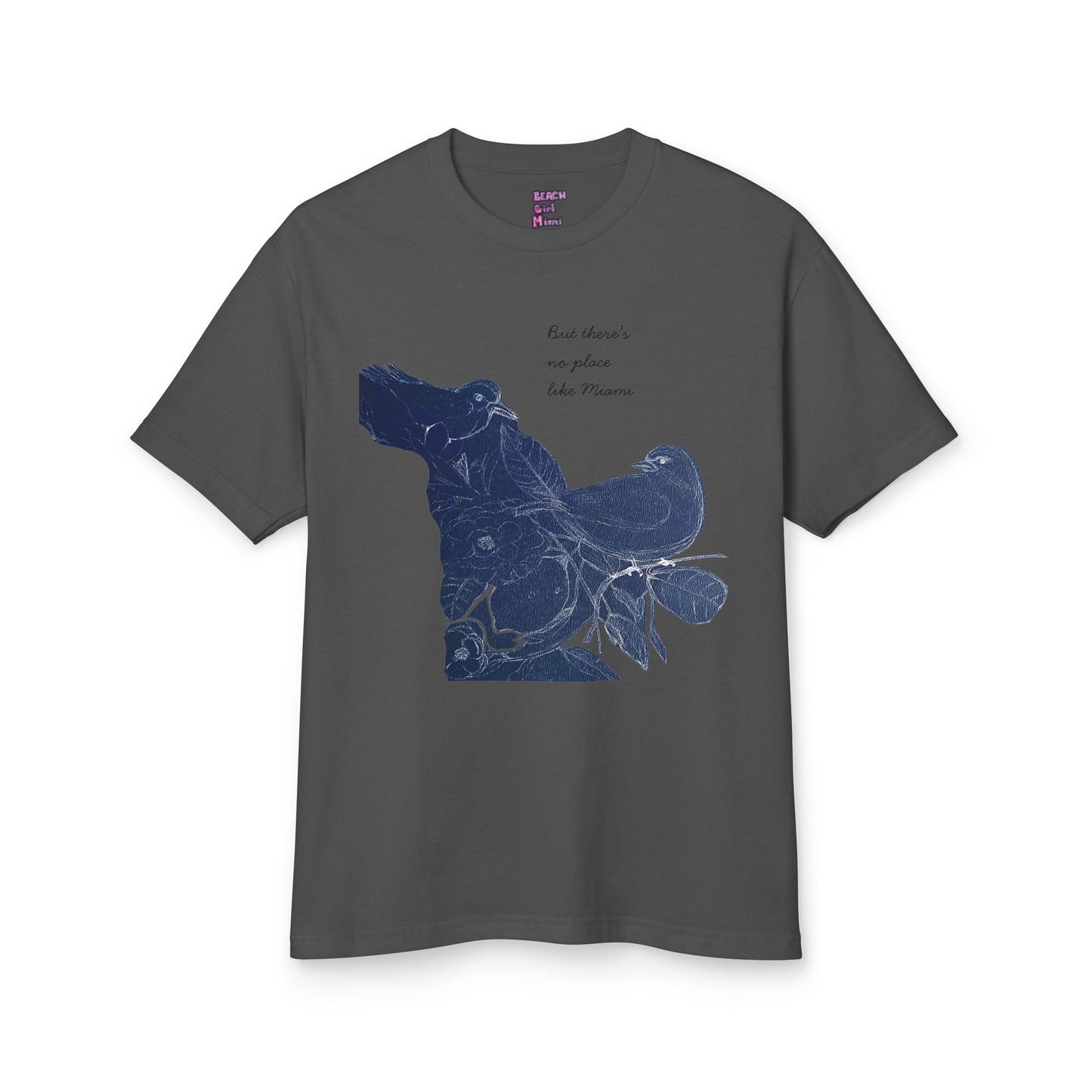Beach Girl Miami's - No Place Like MIA Birds Tee