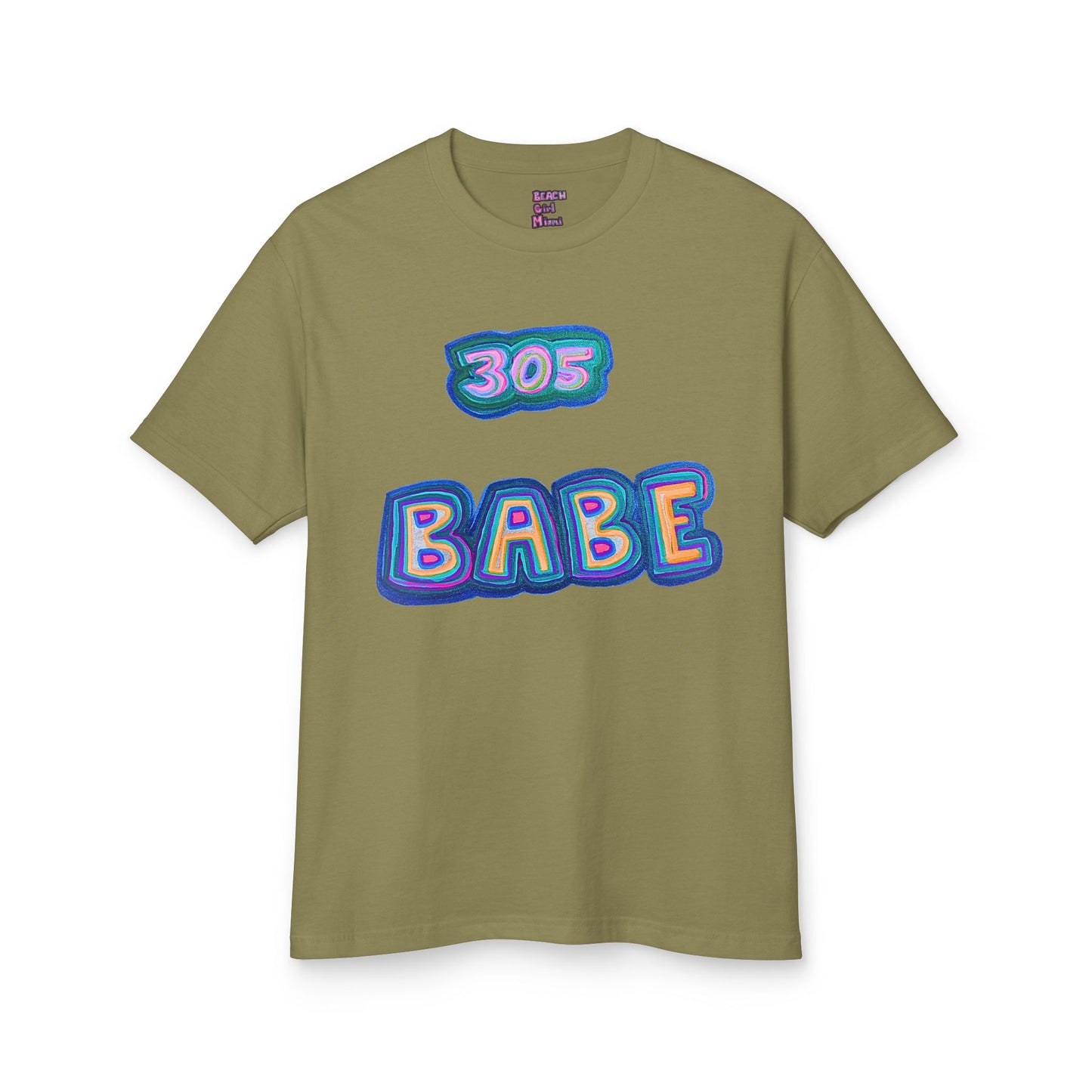 Beach Girl Miami's - 305 Babe Tee