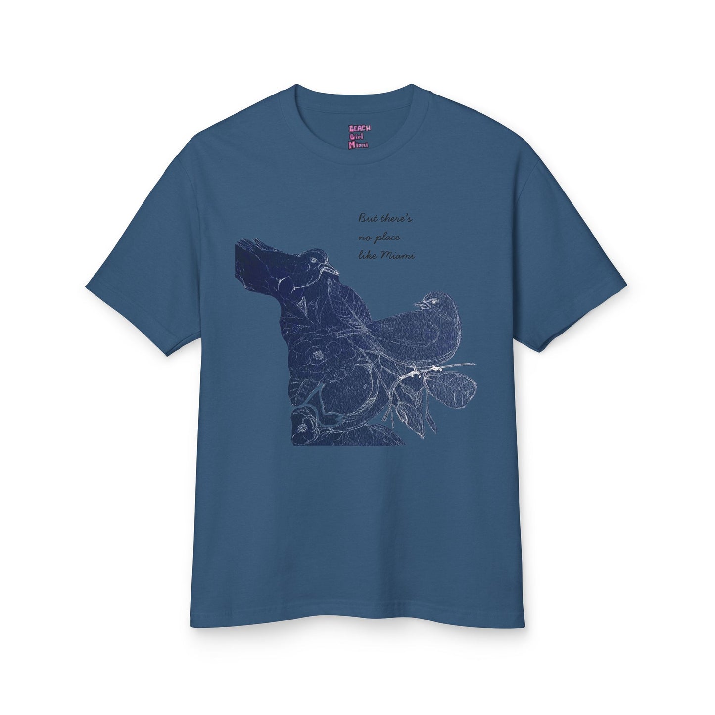 Beach Girl Miami's - No Place Like MIA Birds Tee