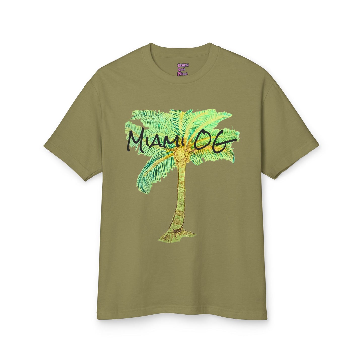 Beach Girl Miami's - Miami OG Palm Tree Tee