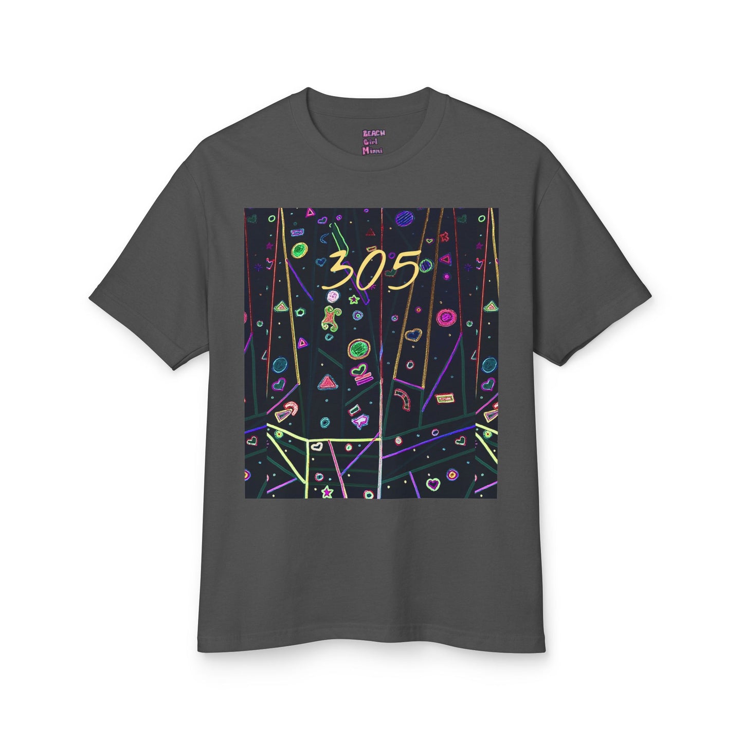Beach Girl Miami's - 305 Neon Vibes Tee
