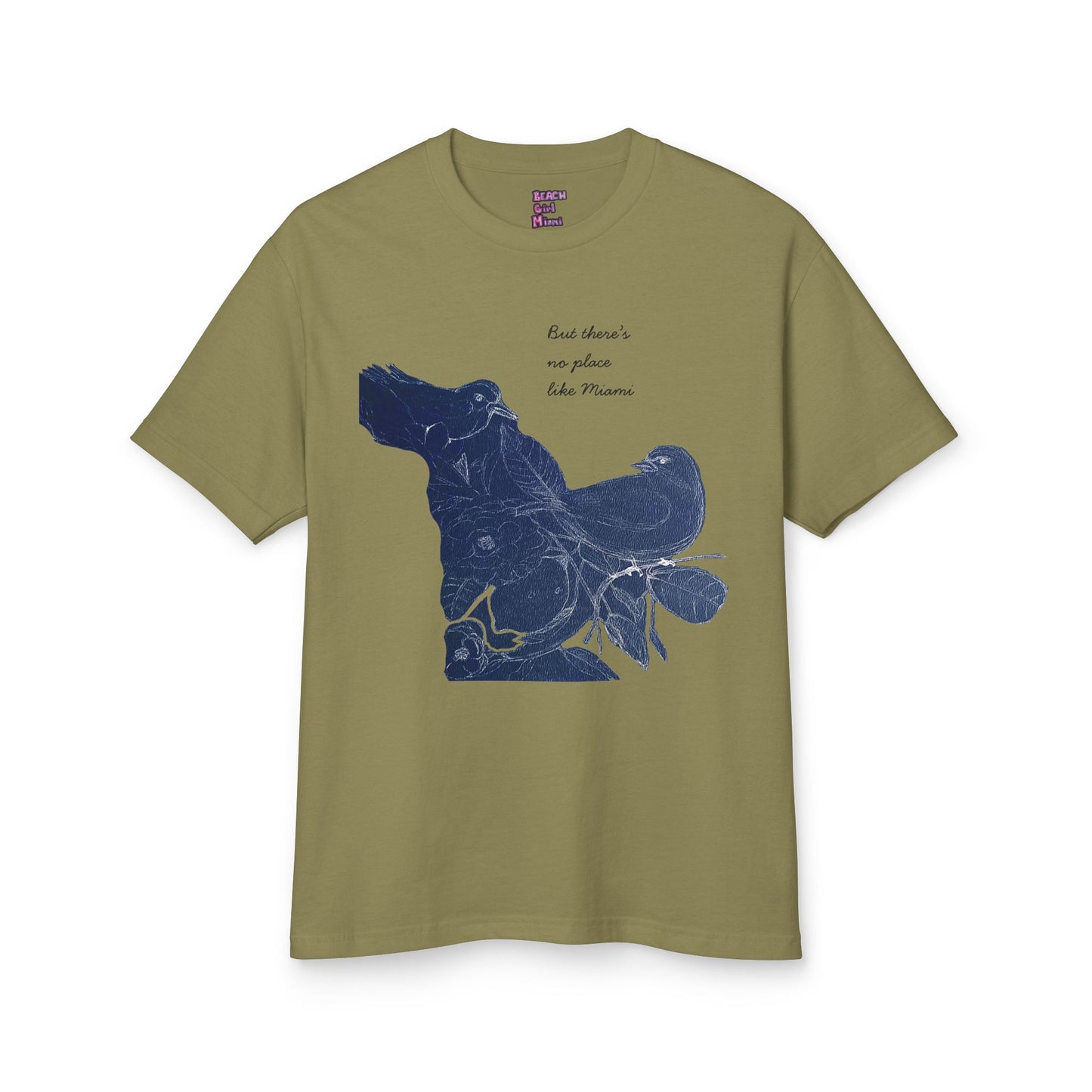 Beach Girl Miami's - No Place Like MIA Birds Tee
