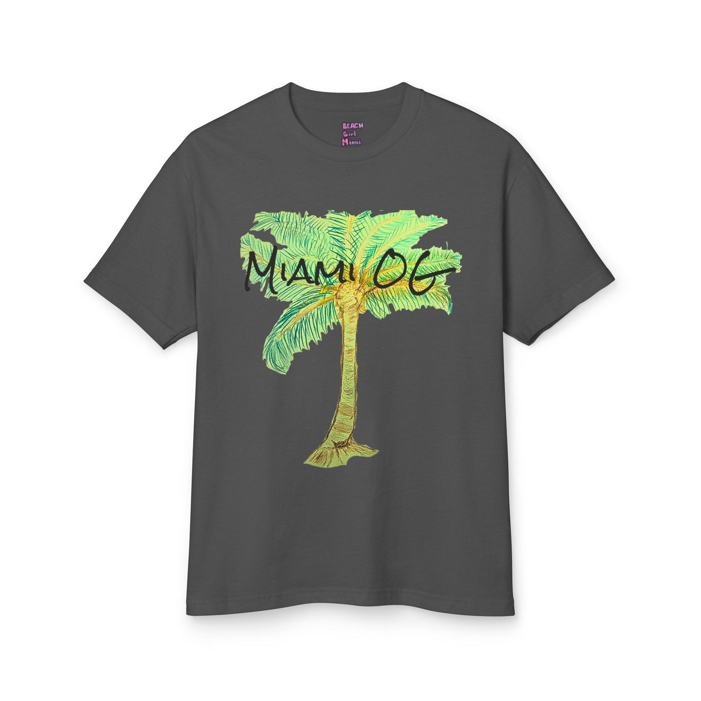 Beach Girl Miami's - Miami OG Palm Tree Tee