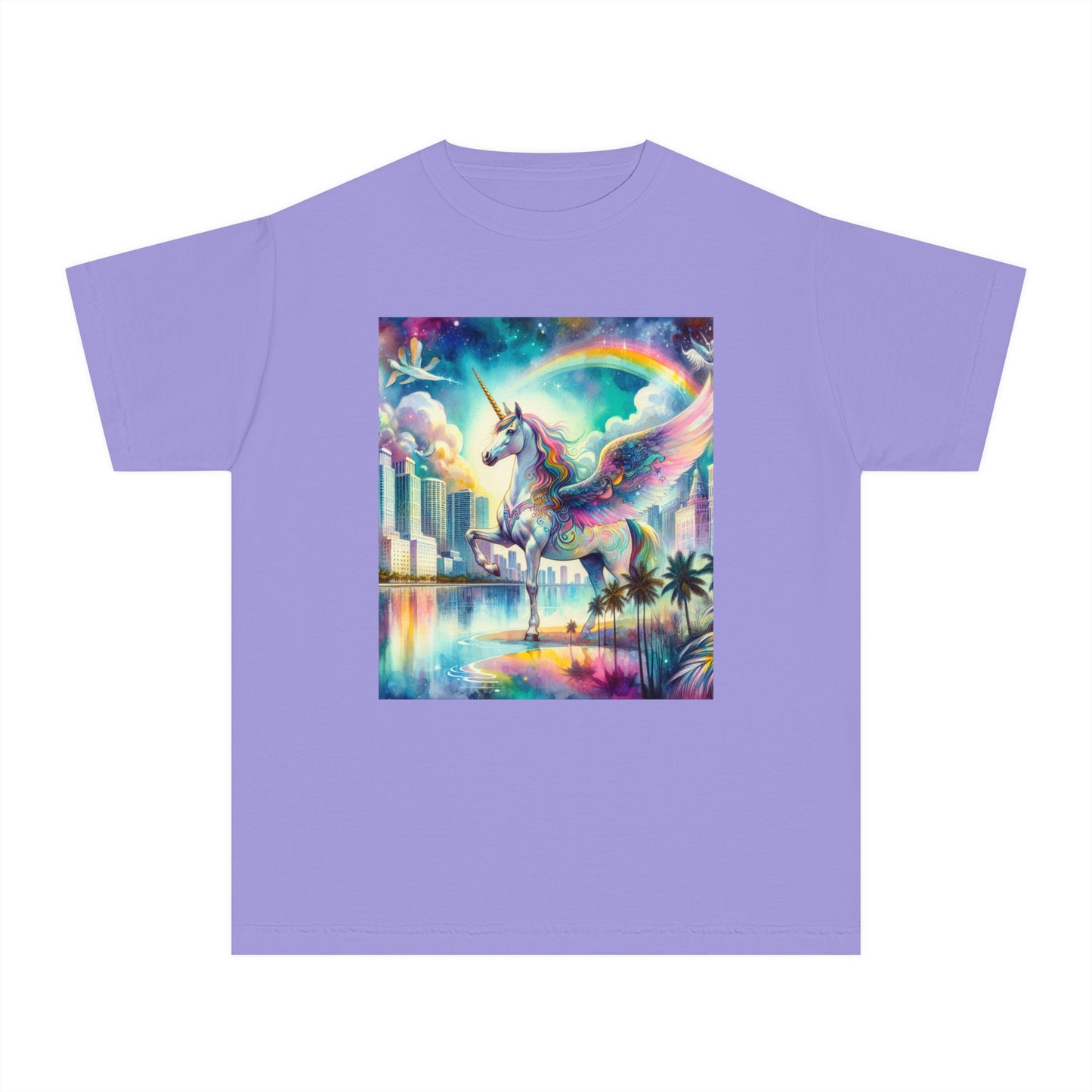 Beach Girl Miami's Pegasus Youth Midweight Tee