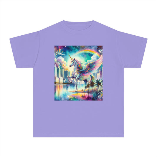 Beach Girl Miami's Pegasus Youth Midweight Tee