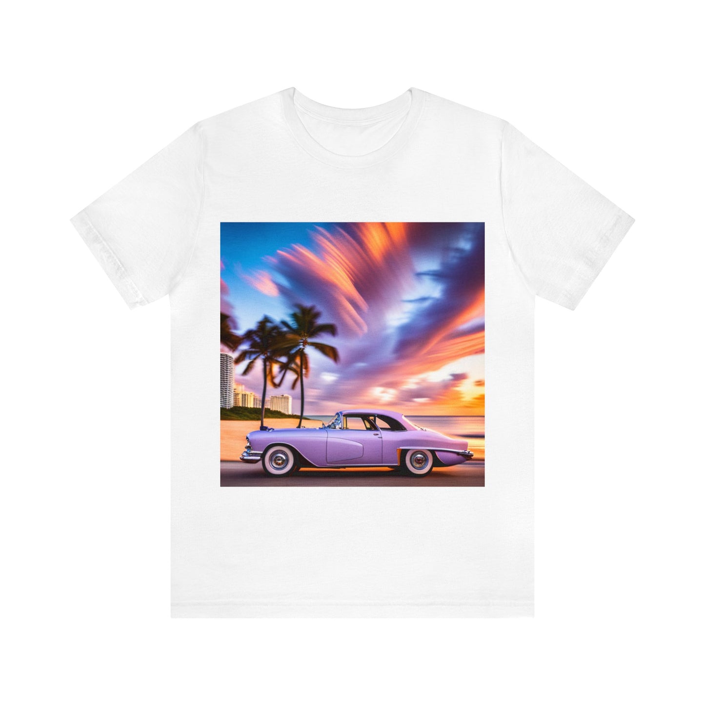 Get in L Beach Girl Miami’s Unisex Jersey Tee