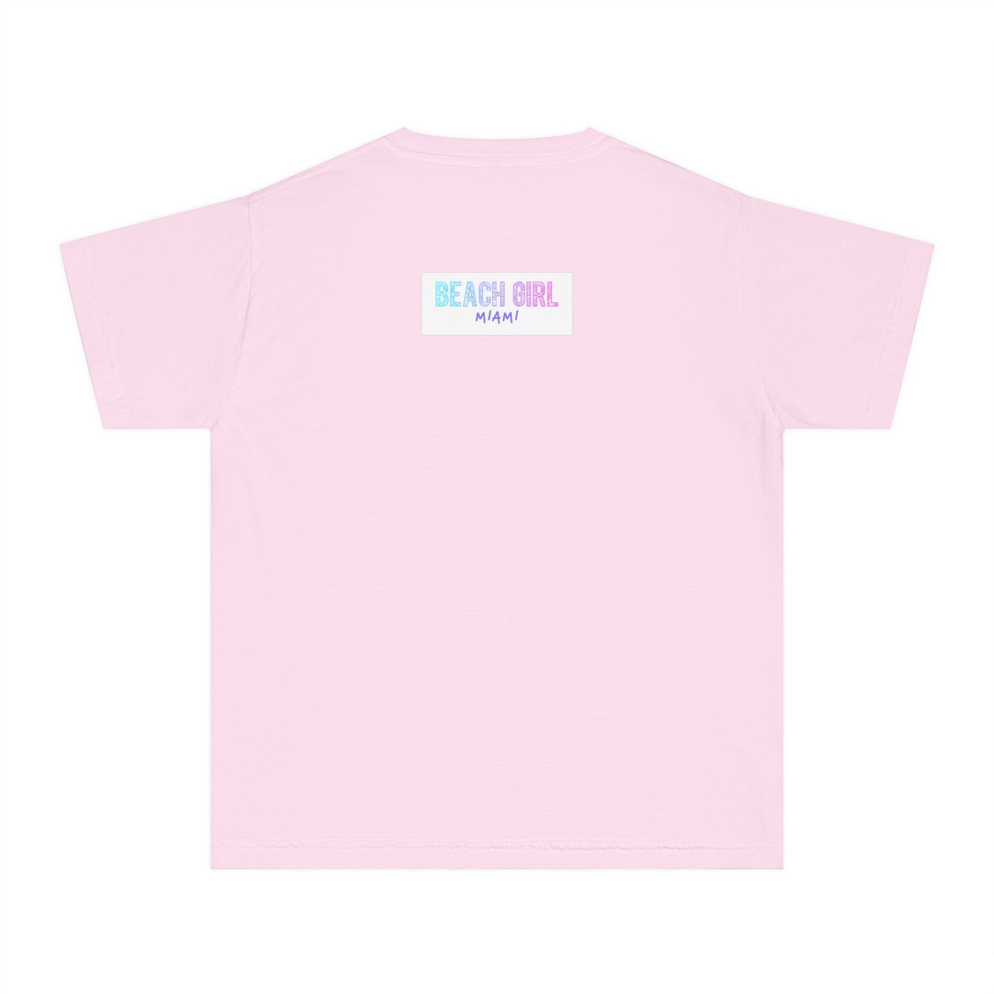 Beach Girl Miami's Unicorn Dolphin Youth Midweight Tee