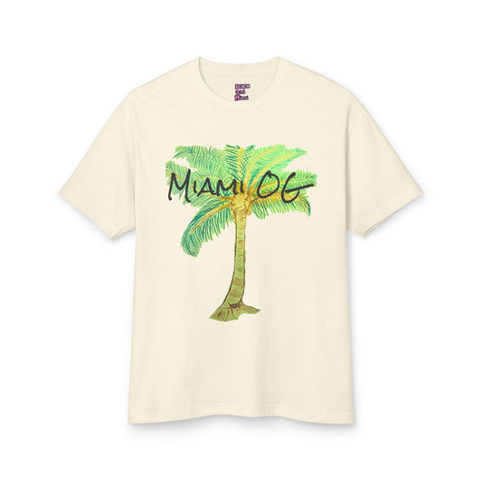 Beach Girl Miami's - Miami OG Palm Tree Tee
