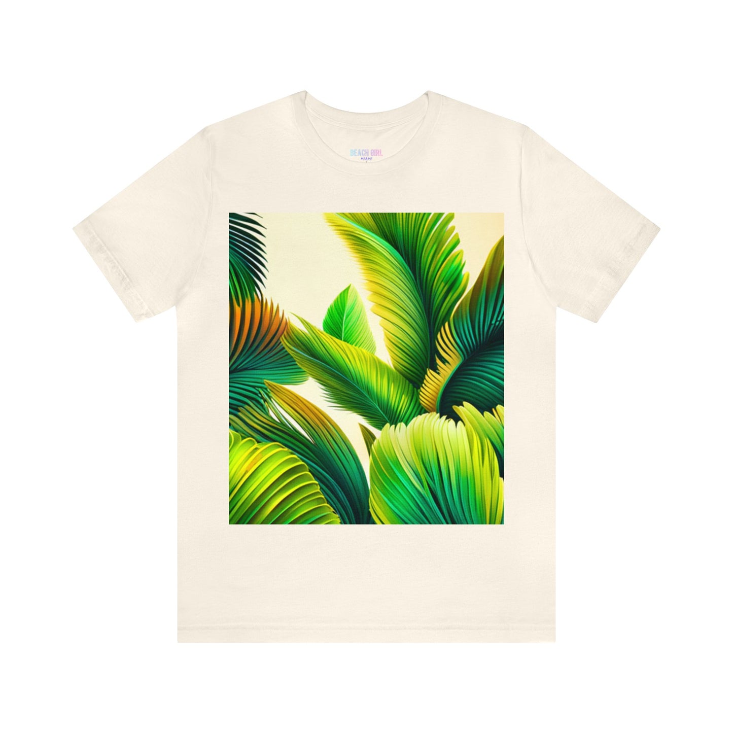 Palms Beach Girl Miami's Unisex Jersey Tee