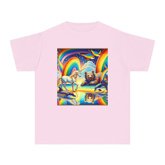 Beach Girl Miami's Multiverse Unicorn Youth Midweight Tee