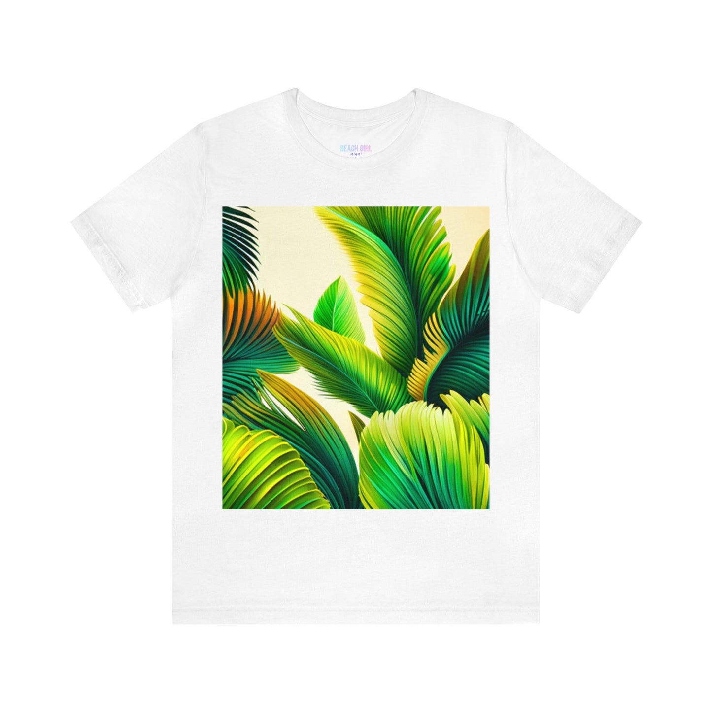 Palms Beach Girl Miami's Unisex Jersey Tee