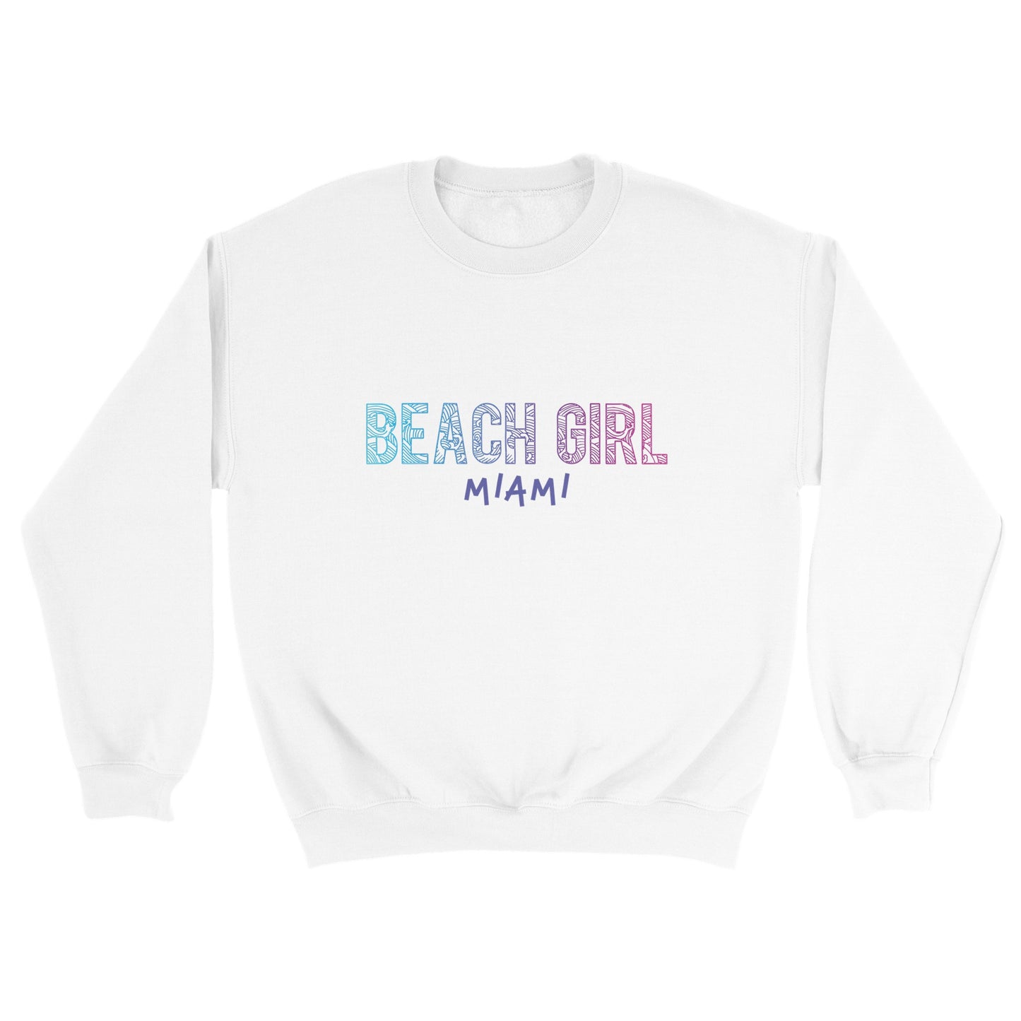 Beach Girl Miami's Classic Unisex Crewneck Sweatshirt