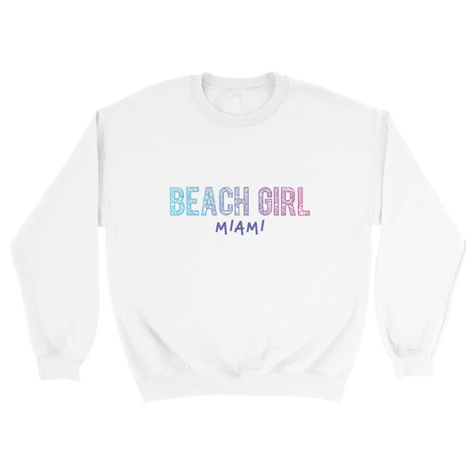 Beach Girl Miami's Classic Unisex Crewneck Sweatshirt