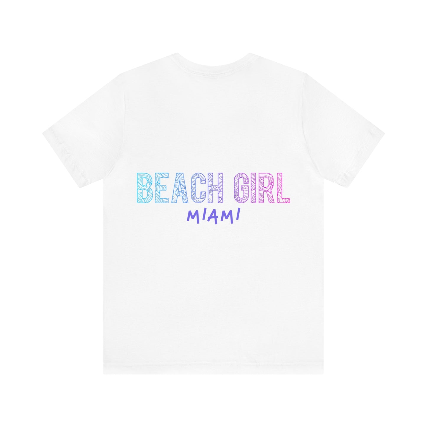 Get In Kendall Beach Girl Miami's Unisex Jersey Tee