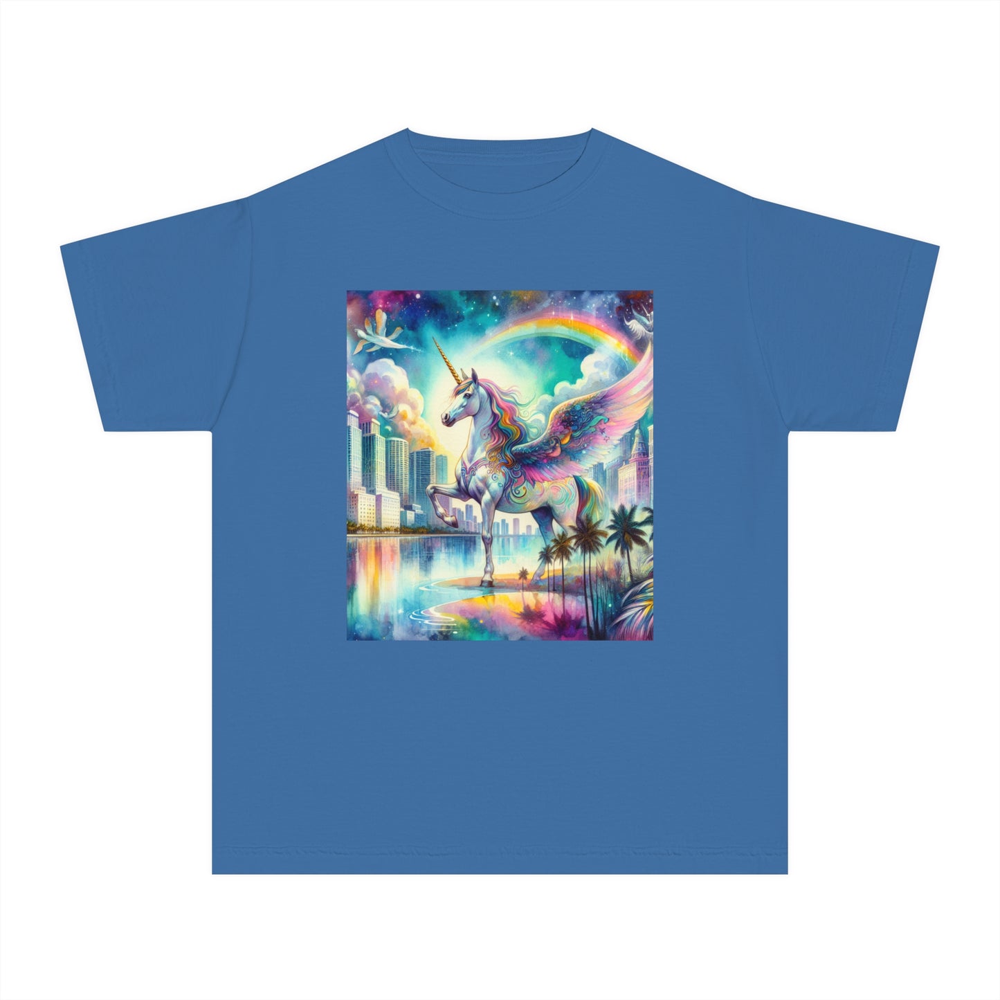 Beach Girl Miami's Pegasus Youth Midweight Tee