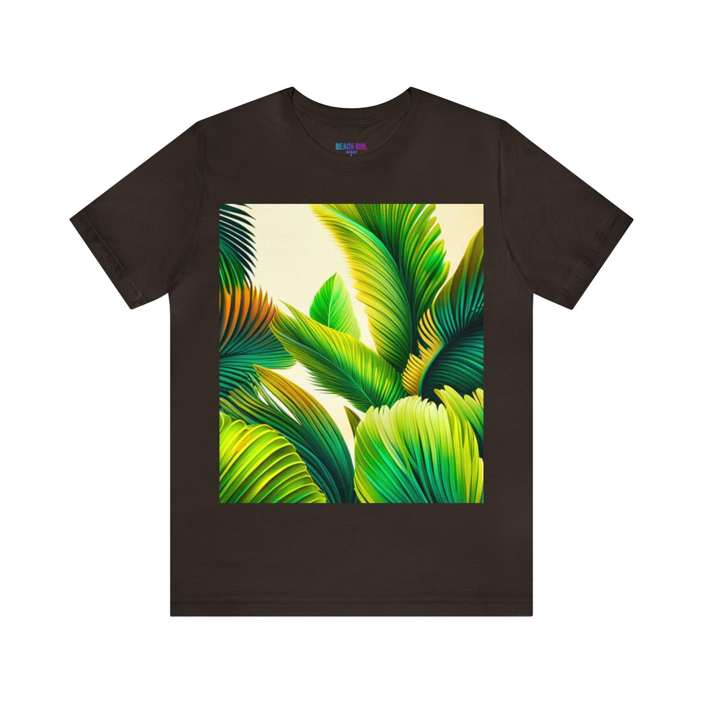 Palms Beach Girl Miami's Unisex Jersey Tee