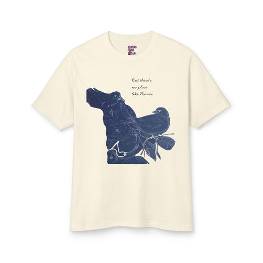 Beach Girl Miami's - No Place Like MIA Birds Tee