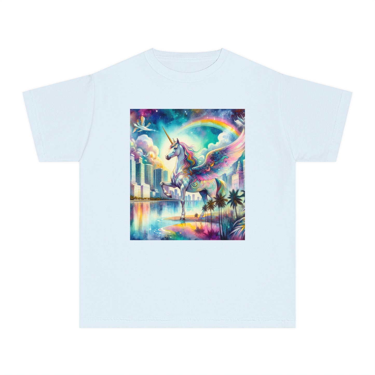 Beach Girl Miami's Pegasus Youth Midweight Tee