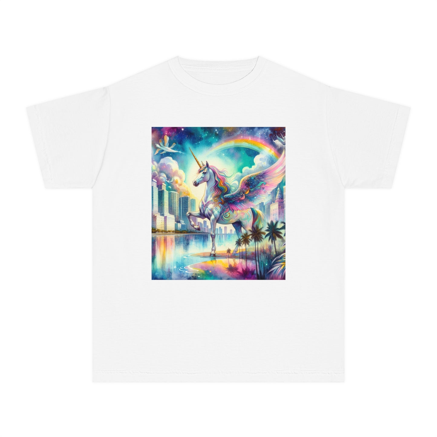 Beach Girl Miami's Pegasus Youth Midweight Tee