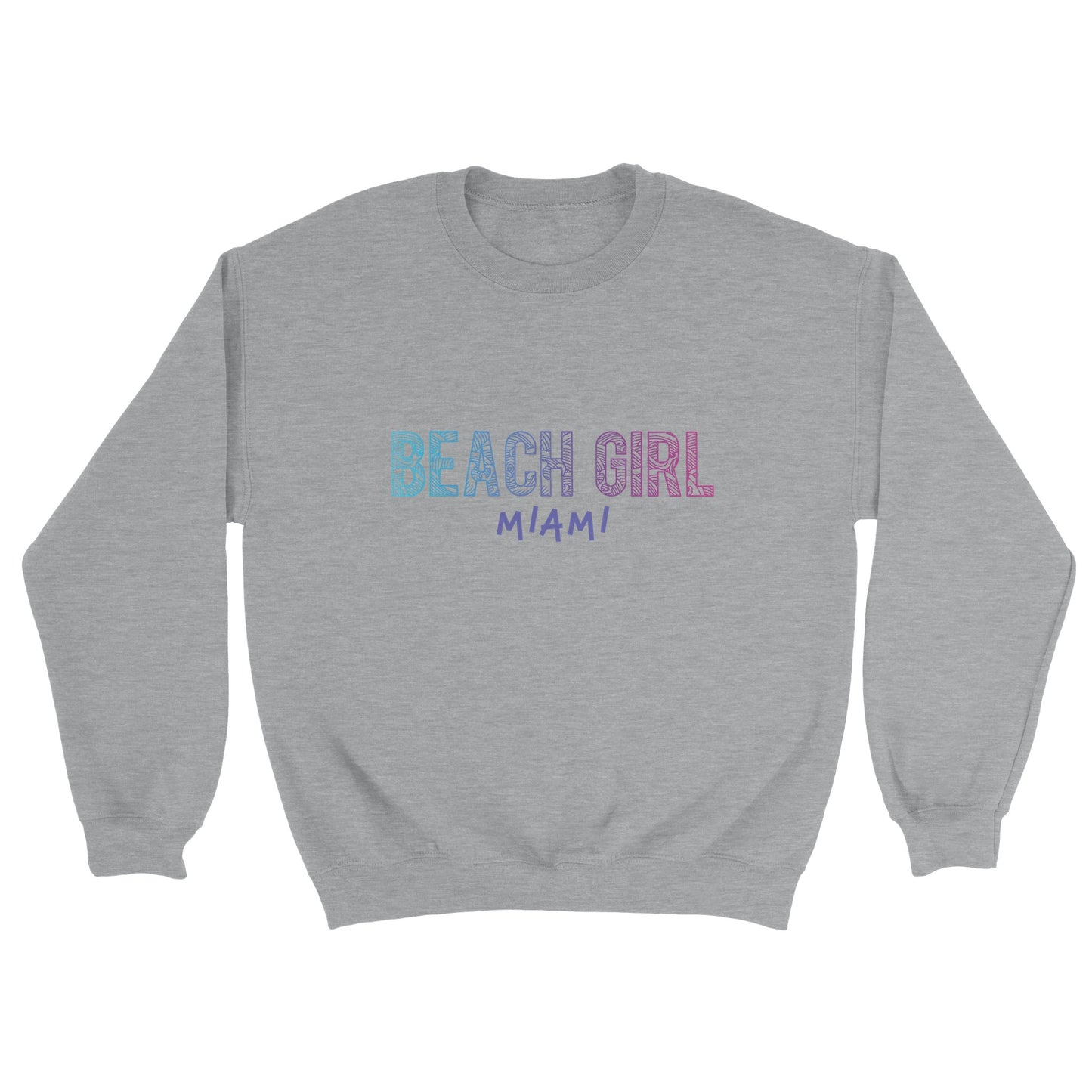 Beach Girl Miami's Classic Unisex Crewneck Sweatshirt