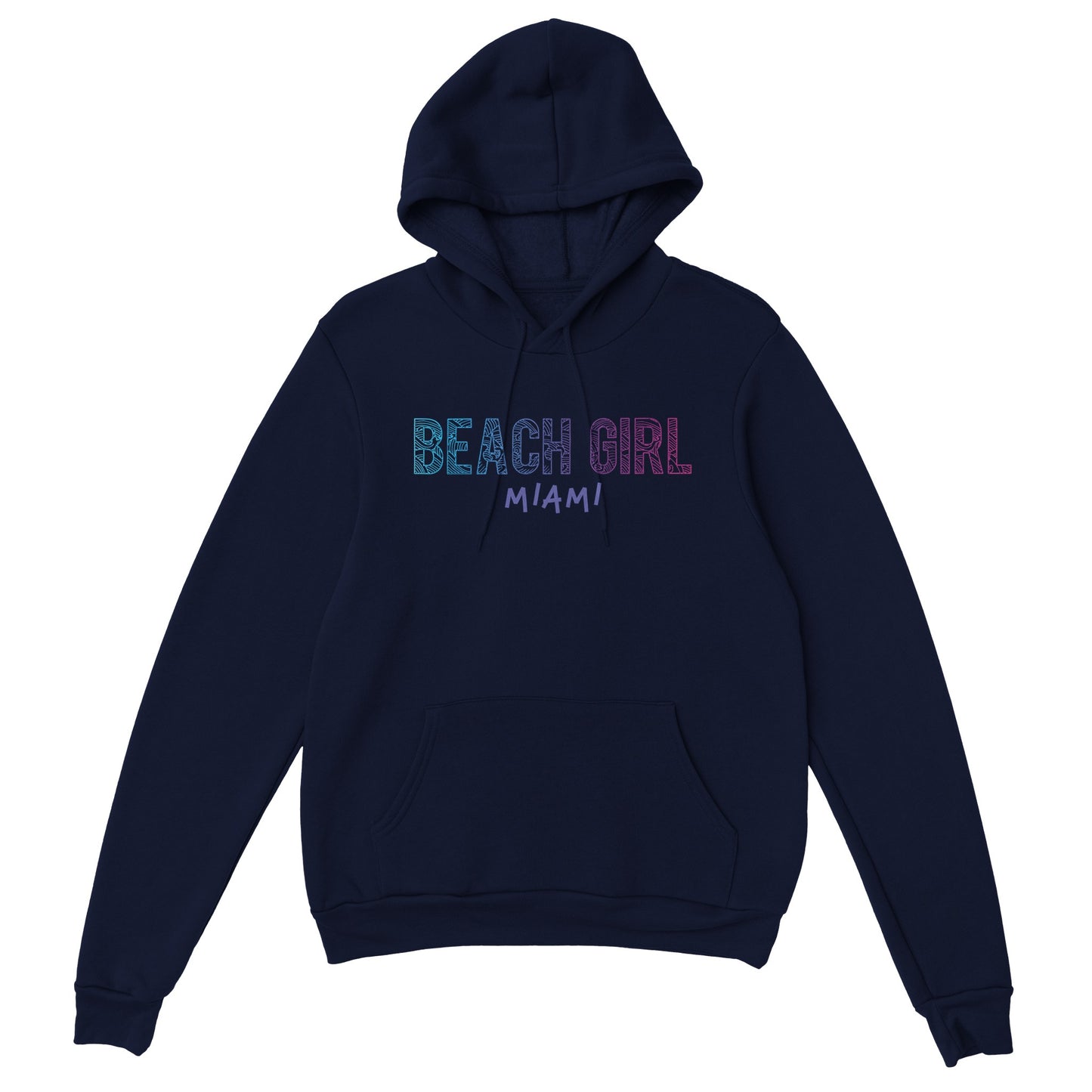 Beach Girl Miami's Classic Unisex Pullover Hoodie