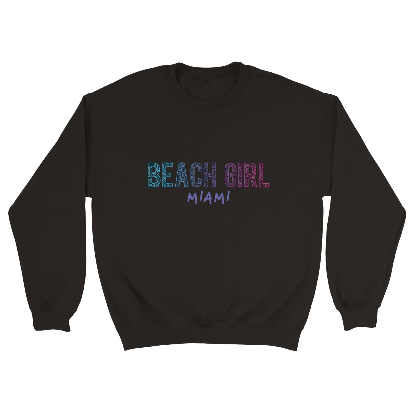 Beach Girl Miami's Classic Unisex Crewneck Sweatshirt