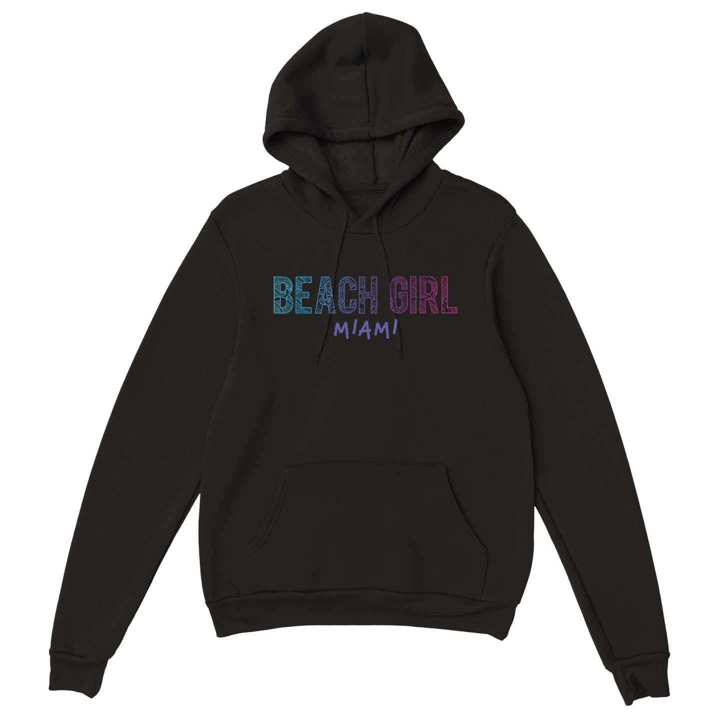 Beach Girl Miami's Classic Unisex Pullover Hoodie